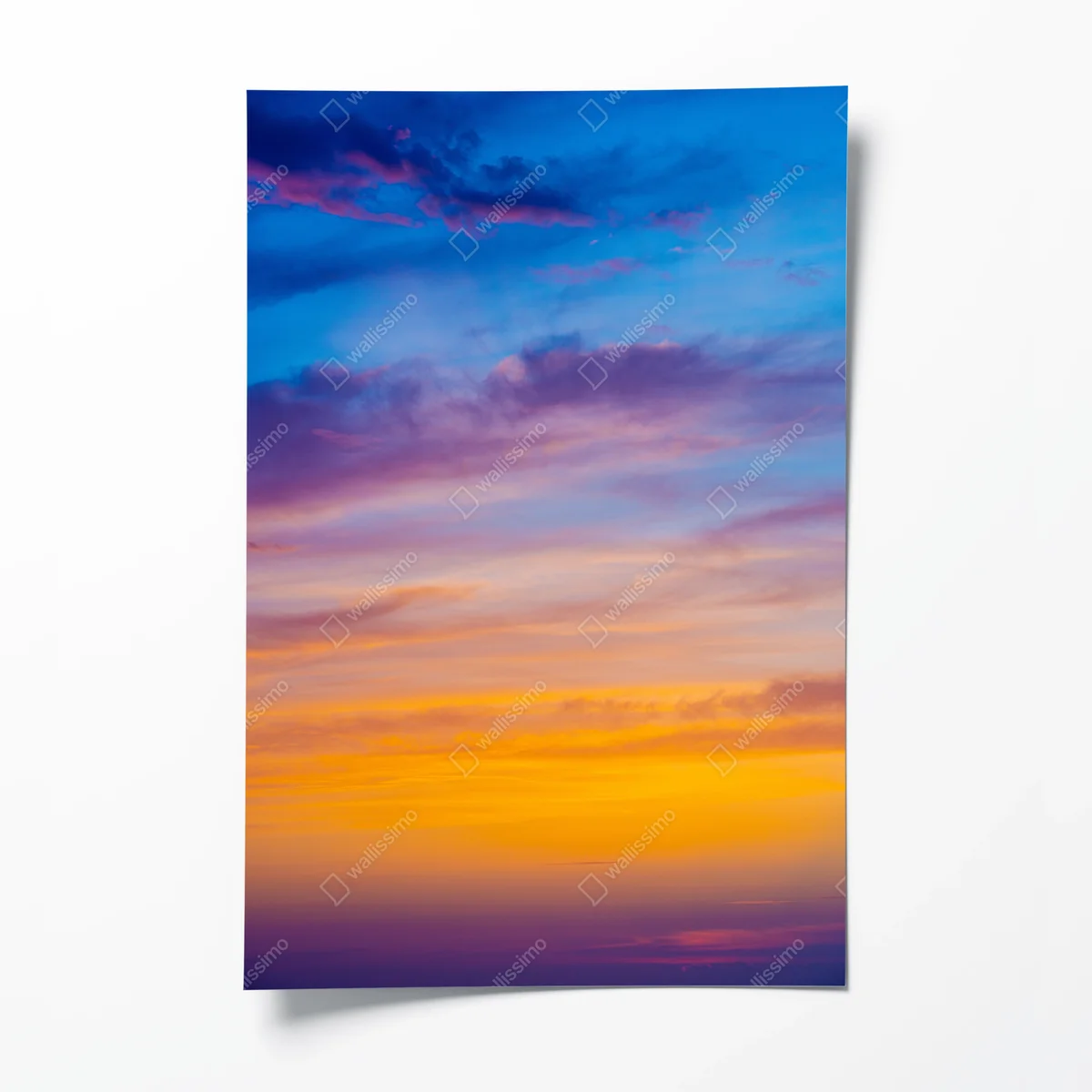 Poster lebendiger sonnenuntergang am himmel • Poster bei Wallnifity® Poster lebendiger sonnenuntergang am himmel • Poster bei Wallnifity®