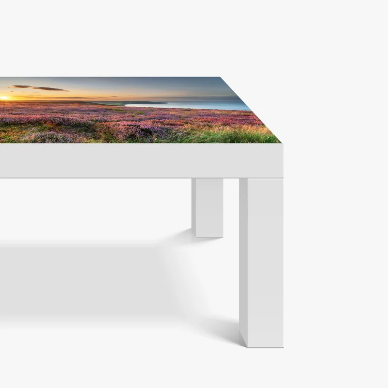 Tischaufkleber und Schreibtischaufkleber sonnenuntergang über der heide auf den North York Moors • Tischaufkleber bei Wallnifity® Tischaufkleber und Schreibtischaufkleber sonnenuntergang über der heide auf den North York Moors • Tischaufkleber bei Wallnifity®