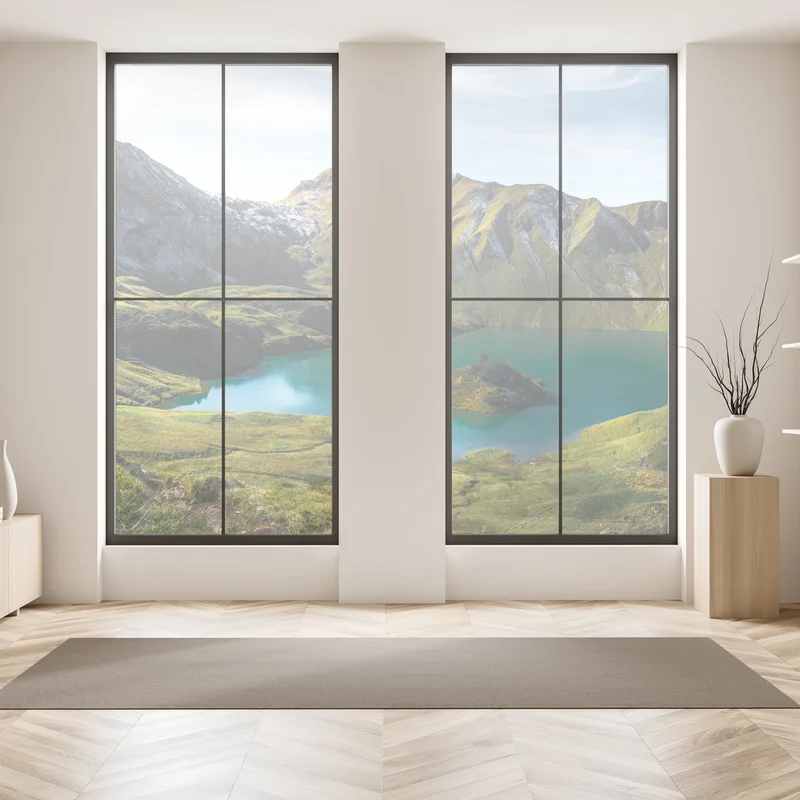 Fensteraufkleber türkises seeidyll am Schrecksee, Bayern