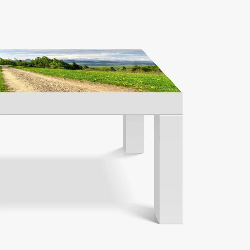 Tischaufkleber und Schreibtischaufkleber Gorce frühlingspfad