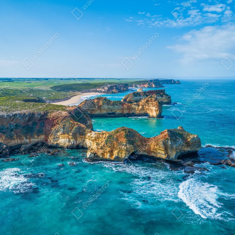 Fototapete Great Ocean Road küstenpanorama Fototapete Great Ocean Road küstenpanorama