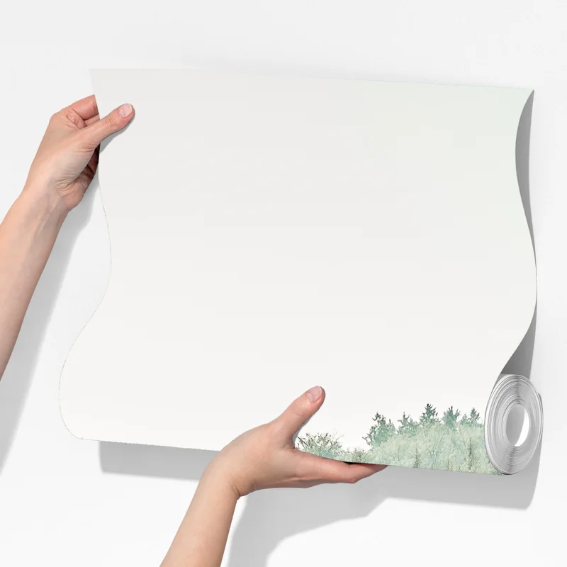 Fototapete nebliger reifbedeckter wald Fototapete nebliger reifbedeckter wald