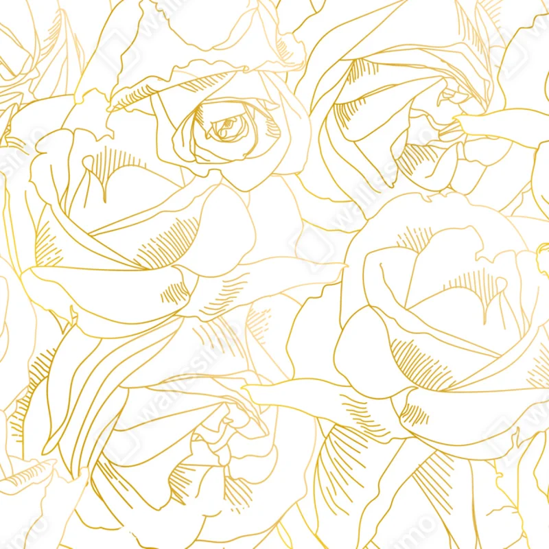 Tischaufkleber und Schreibtischaufkleber goldene rosen linienzeichnung Tischaufkleber und Schreibtischaufkleber goldene rosen linienzeichnung