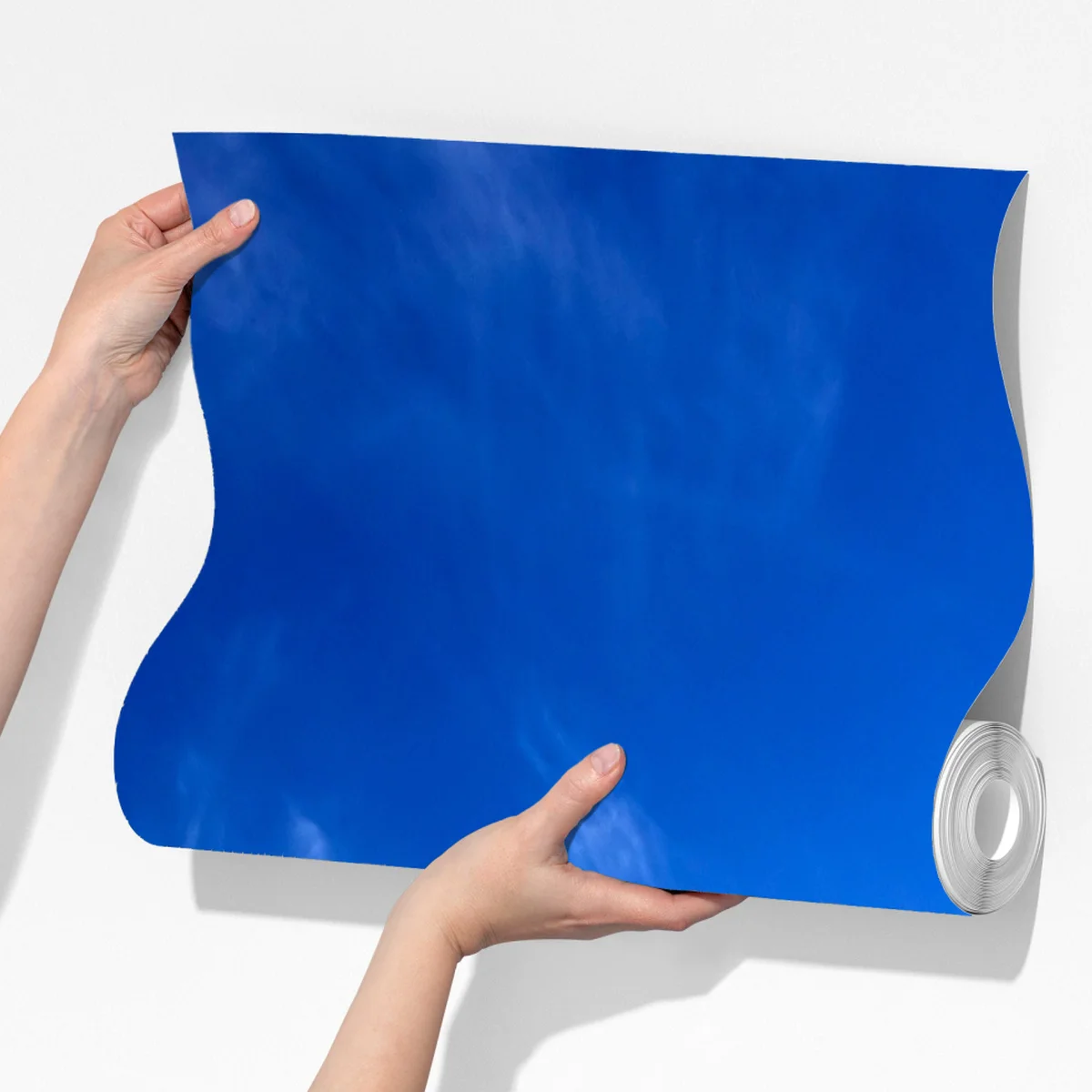 Fototapete sonnige grüne wiese unter blauem himmel Fototapete sonnige grüne wiese unter blauem himmel