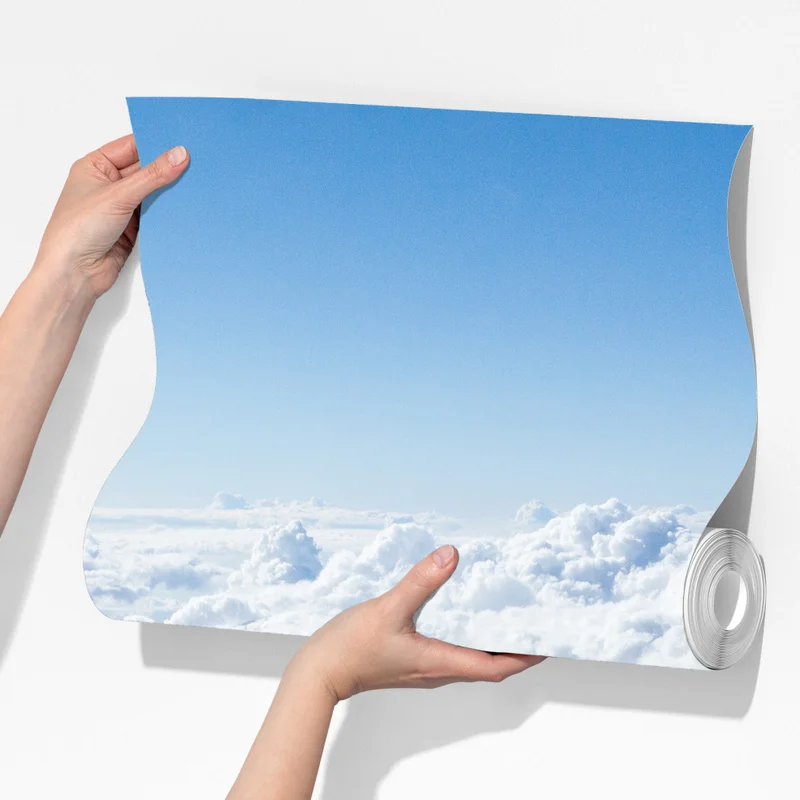 Fototapete ruhige wolkenlandschaft aus der luft Fototapete ruhige wolkenlandschaft aus der luft