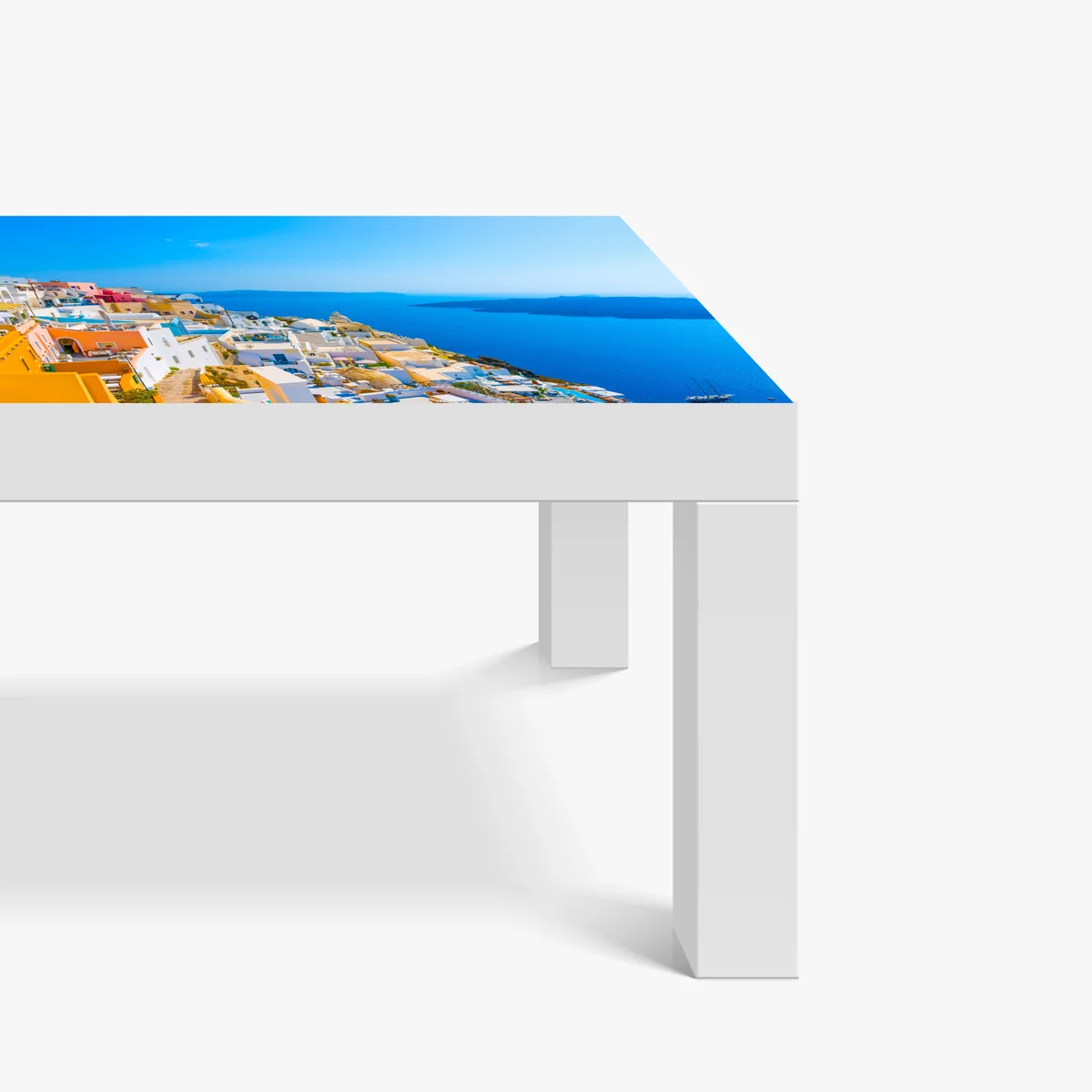 Tischaufkleber und Schreibtischaufkleber sonnige ansicht der caldera von Santorini • Tischaufkleber bei Wallnifity® Tischaufkleber und Schreibtischaufkleber sonnige ansicht der caldera von Santorini • Tischaufkleber bei Wallnifity®