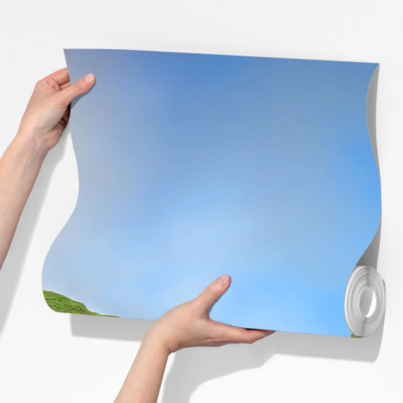 Fototapete panorama des wasserfalls Skogafoss Fototapete panorama des wasserfalls Skogafoss