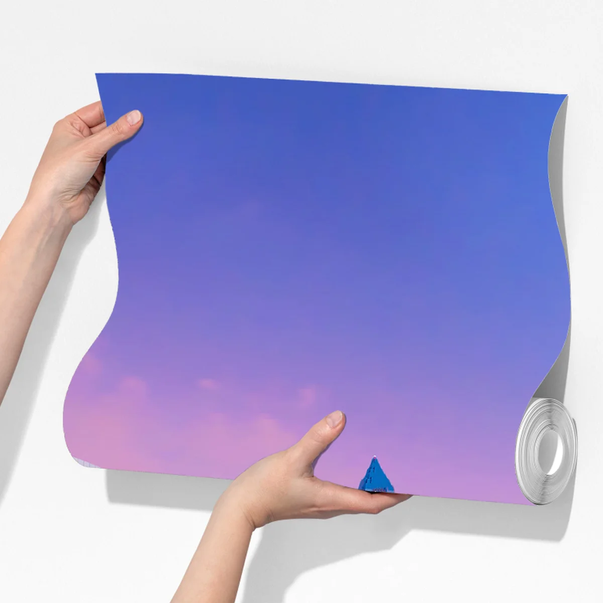 Fototapete stadtskyline von Cleveland bei dämmerung Fototapete stadtskyline von Cleveland bei dämmerung