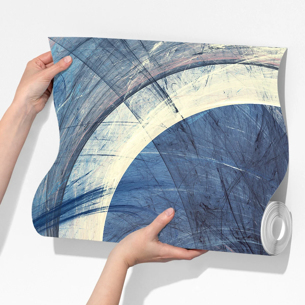 Fototapete blauer fraktalwirbel Fototapete blauer fraktalwirbel