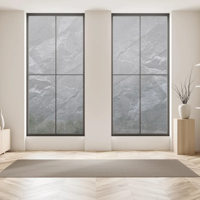 Fensteraufkleber dunkle steintextur