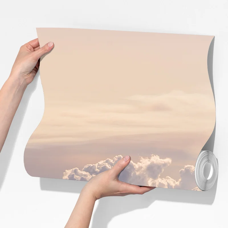 Fototapete sanfte wolken über dem blauen himmel Fototapete sanfte wolken über dem blauen himmel