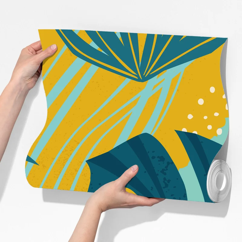 Fototapete tropische blätter und blüten Fototapete tropische blätter und blüten