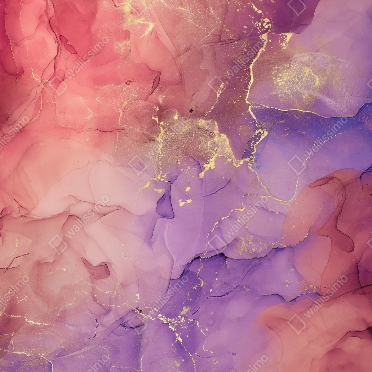 Naklejka na laptopa eteryczna różowo-fioletowa marmurowa grafika Naklejka na laptopa eteryczna różowo-fioletowa marmurowa grafika