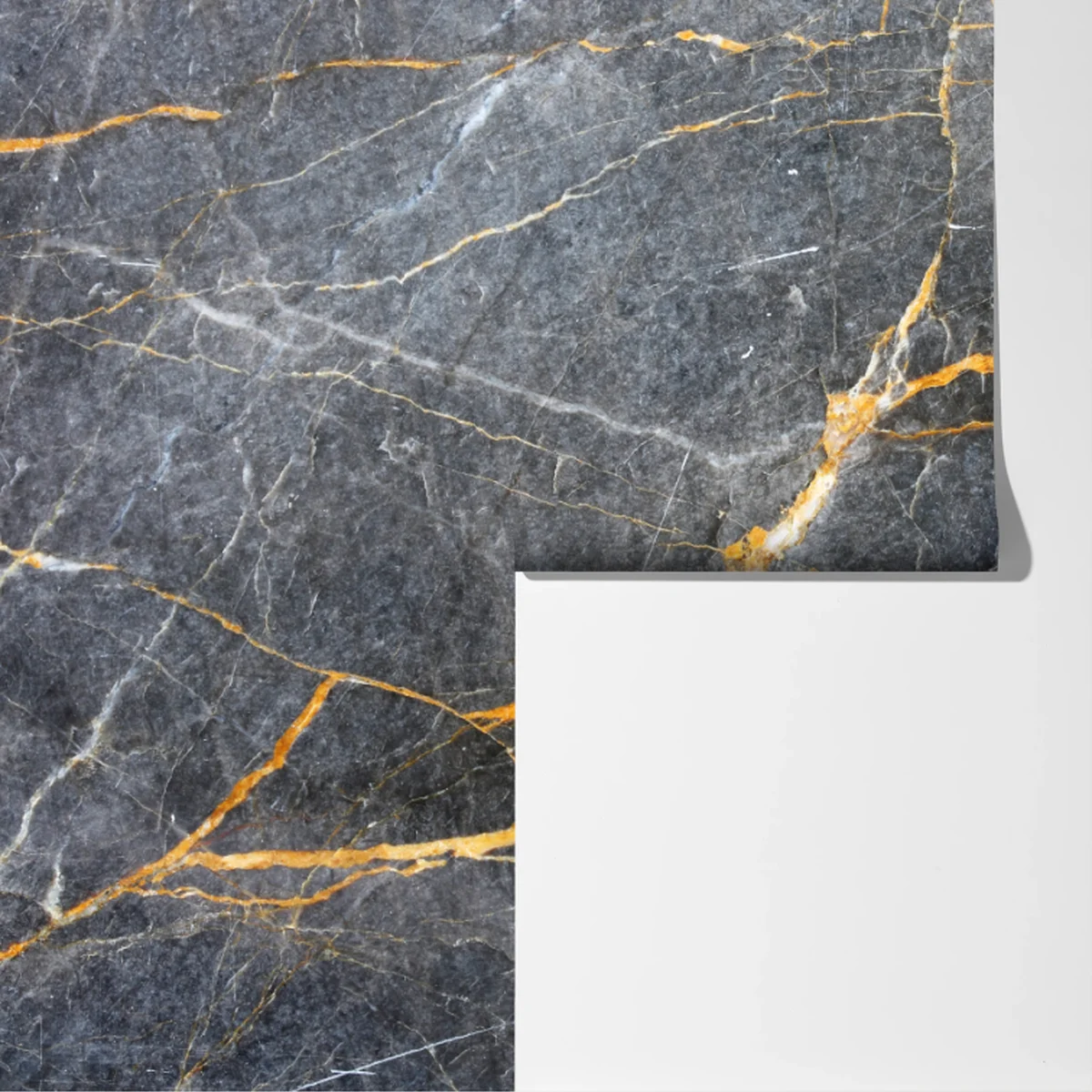 Fototapeta ciemnoszary marmur ze złotymi żyłami Fototapeta ciemnoszary marmur ze złotymi żyłami