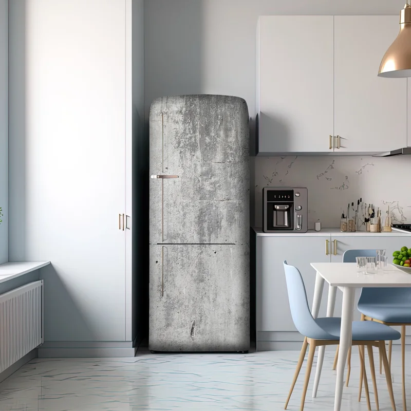 Kühlschrankaufkleber rohe betonwand textur