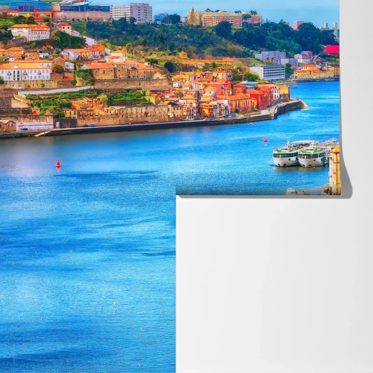 Fototapeta Porto nabrzeżna panorama Fototapeta Porto nabrzeżna panorama