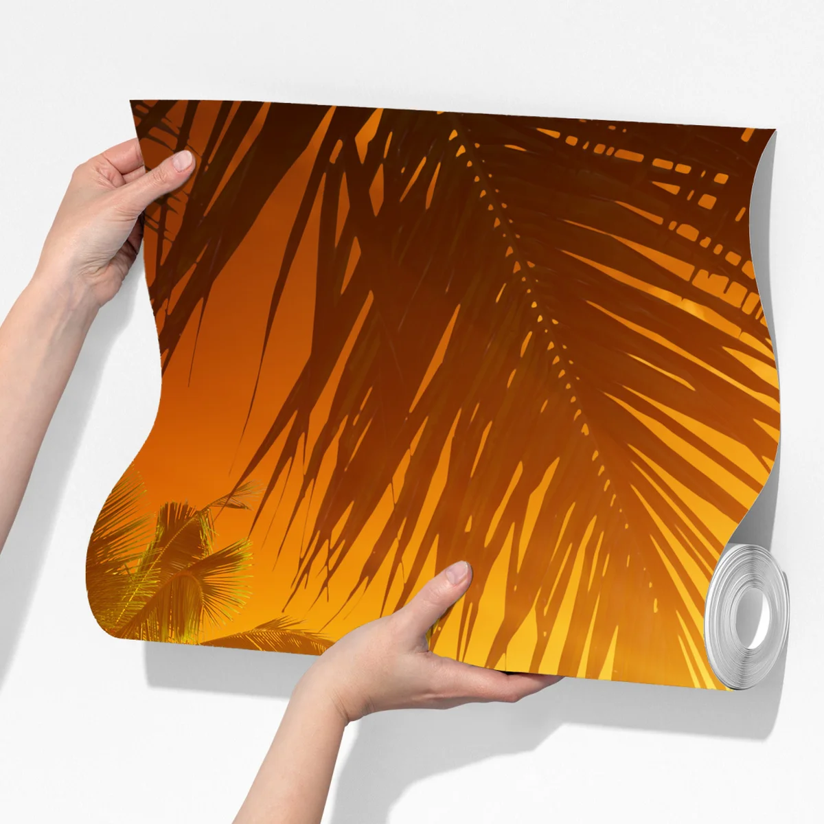 Fototapeta złoty zachód słońca na Karaibach Fototapeta złoty zachód słońca na Karaibach