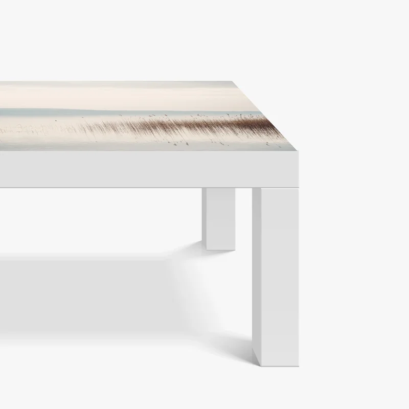 Tischaufkleber und Schreibtischaufkleber ruhige schilfzone am see Tischaufkleber und Schreibtischaufkleber ruhige schilfzone am see