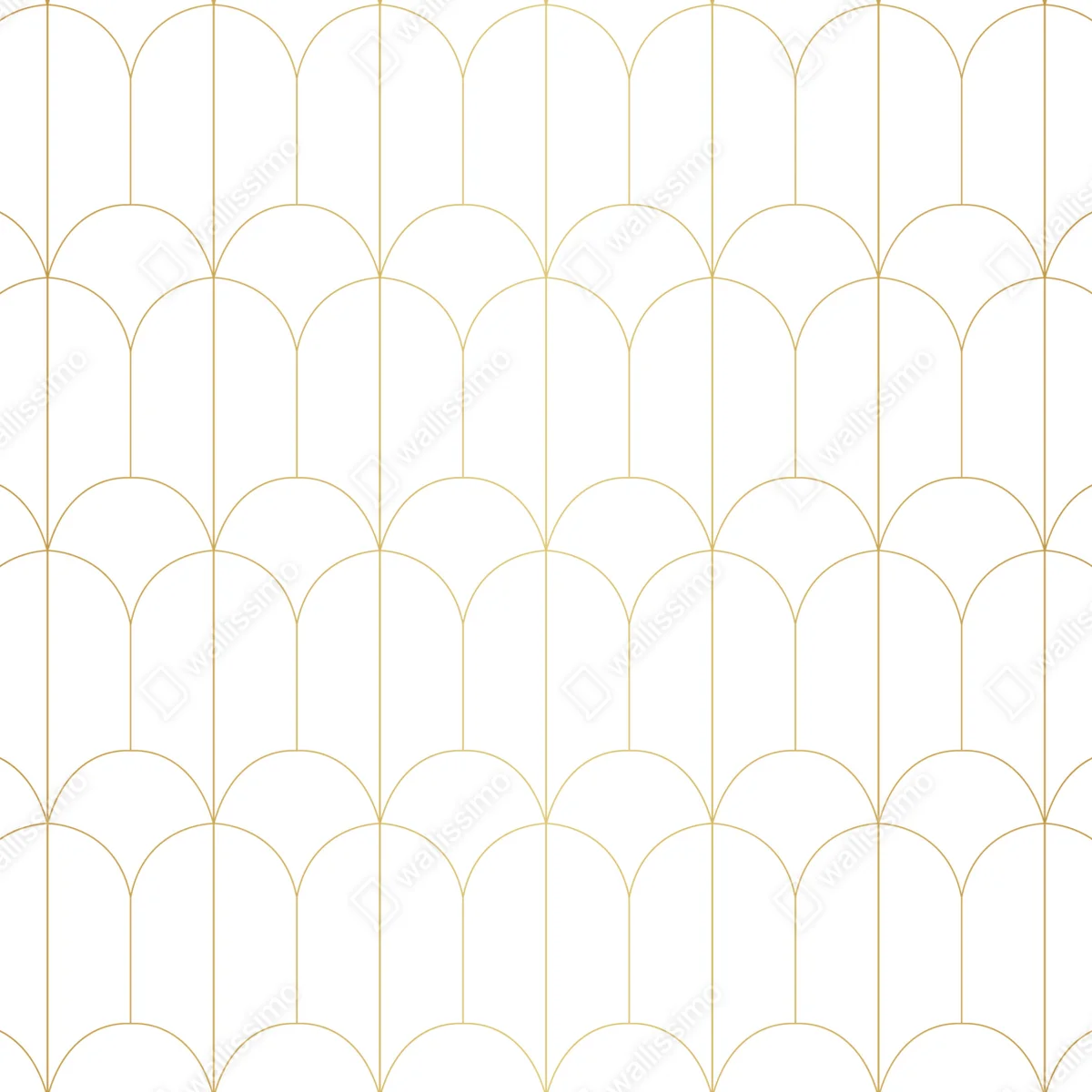 Fototapete goldenes art deco bogenmuster Fototapete goldenes art deco bogenmuster