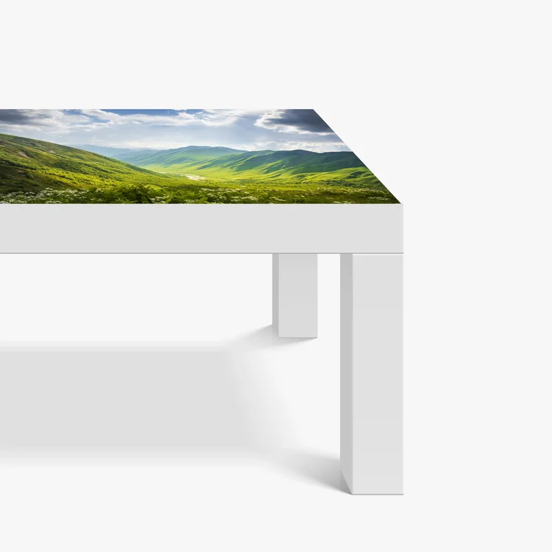 Tischaufkleber und Schreibtischaufkleber üppiges grünes tal Tischaufkleber und Schreibtischaufkleber üppiges grünes tal