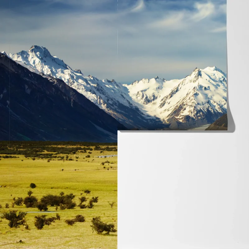 Fototapete straße zu den Südlichen Alpen, Neuseeland Fototapete straße zu den Südlichen Alpen, Neuseeland