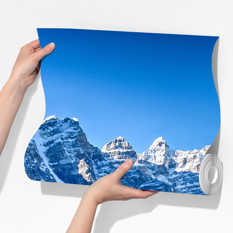 Fototapeta spokojne jezioro górskie z odbiciem Fototapeta spokojne jezioro górskie z odbiciem