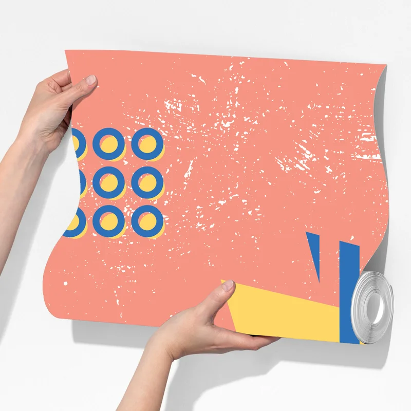 Fototapeta pastelowa kompozycja geometryczna Fototapeta pastelowa kompozycja geometryczna