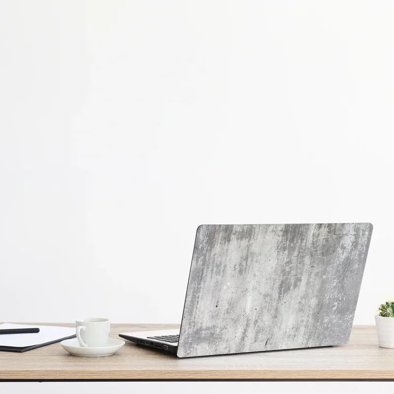 Laptop-Aufkleber rohe betonwand textur Laptop-Aufkleber rohe betonwand textur