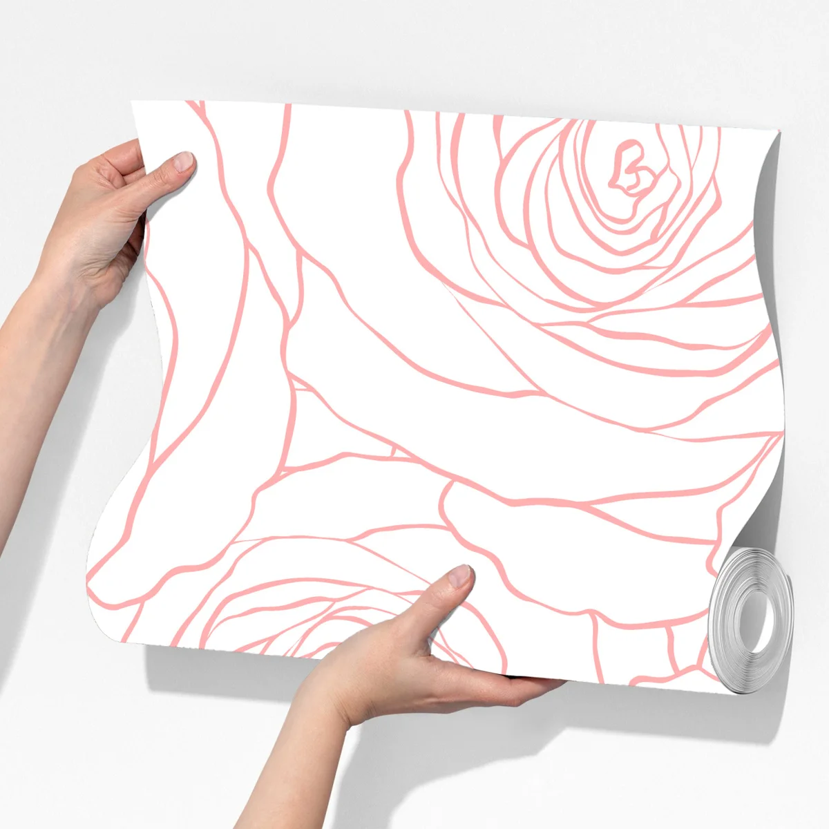 Fototapete zartes muster rosa rosen Fototapete zartes muster rosa rosen