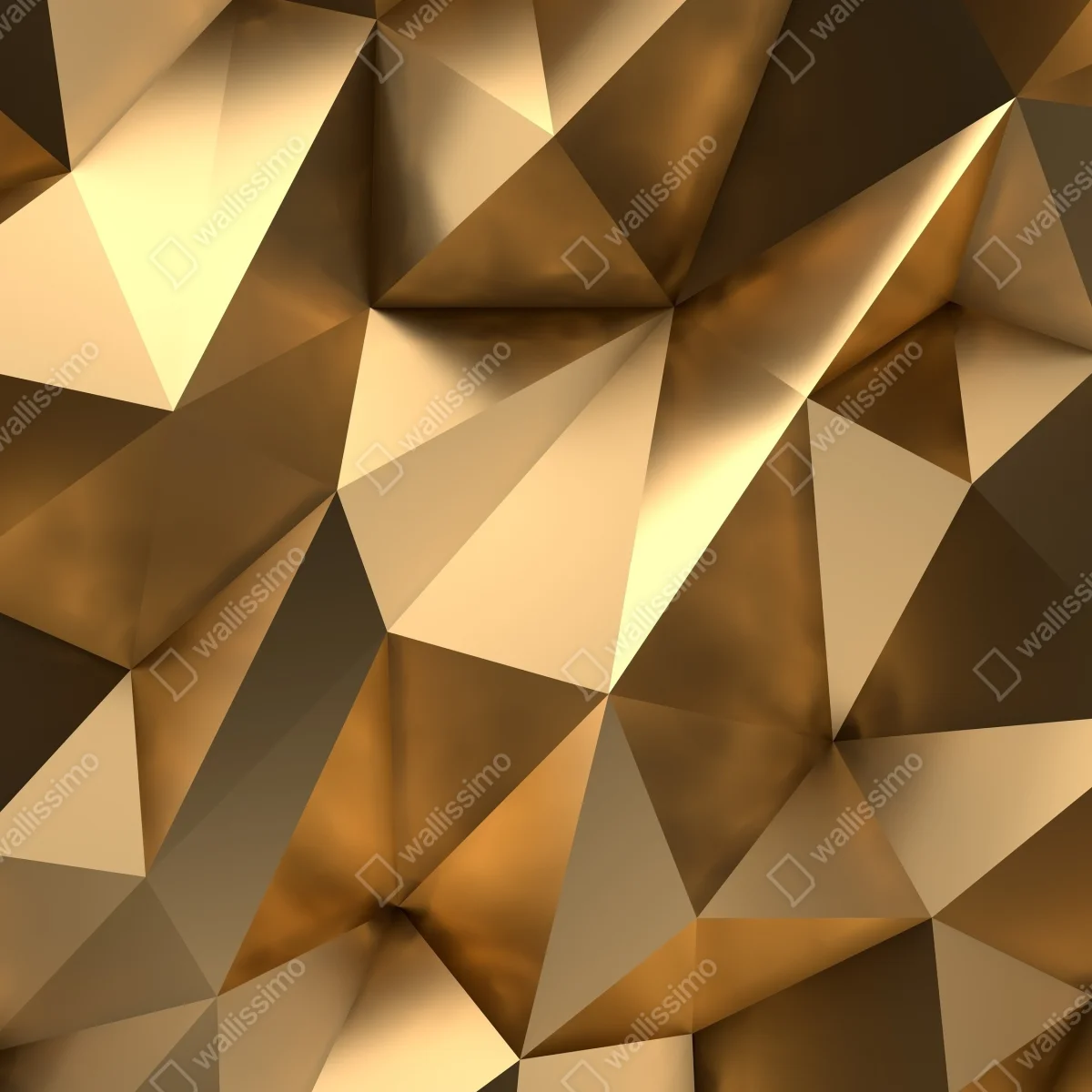 Fototapete goldene geometrische facetten Fototapete goldene geometrische facetten