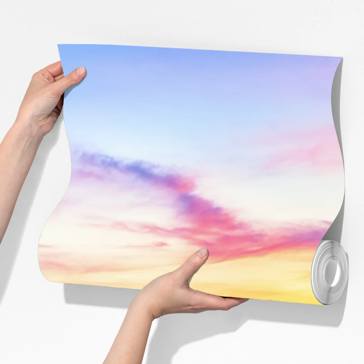 Fototapete sonnenuntergang am steg zum ruhigen horizont Fototapete sonnenuntergang am steg zum ruhigen horizont