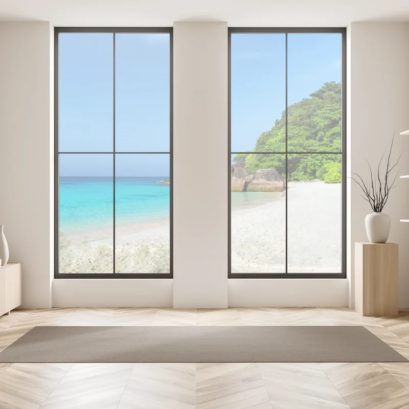 Fensteraufkleber Similan Islands türkisstrand panorama