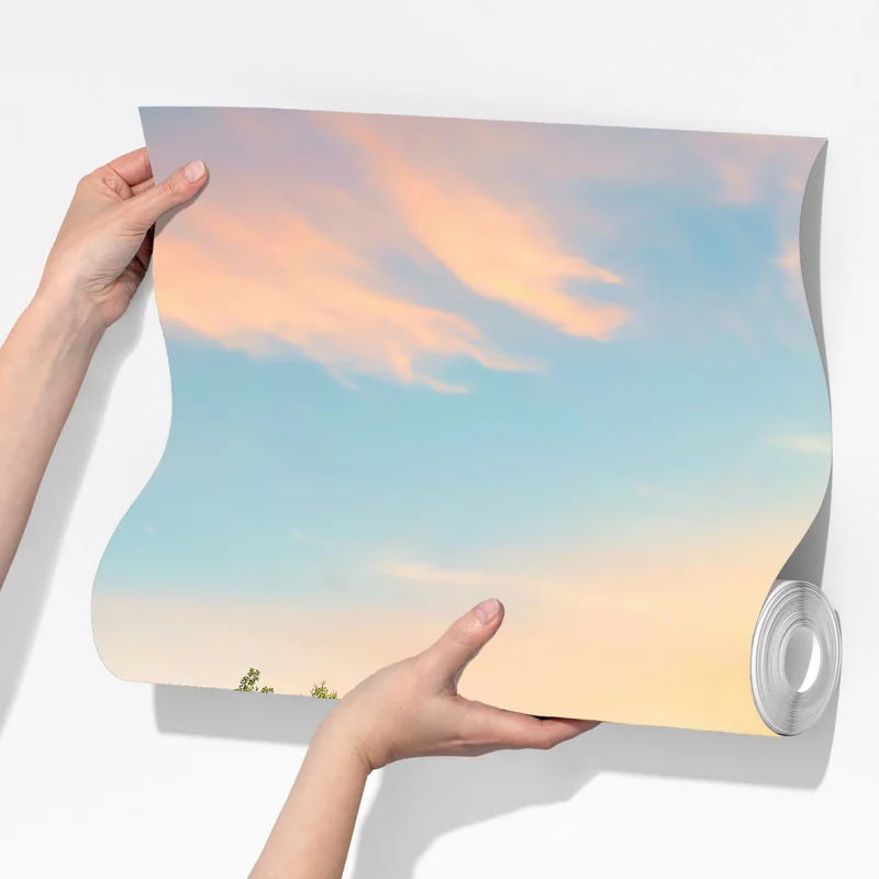 Fototapete sonnige hölzerne brücke über ruhigen see Fototapete sonnige hölzerne brücke über ruhigen see