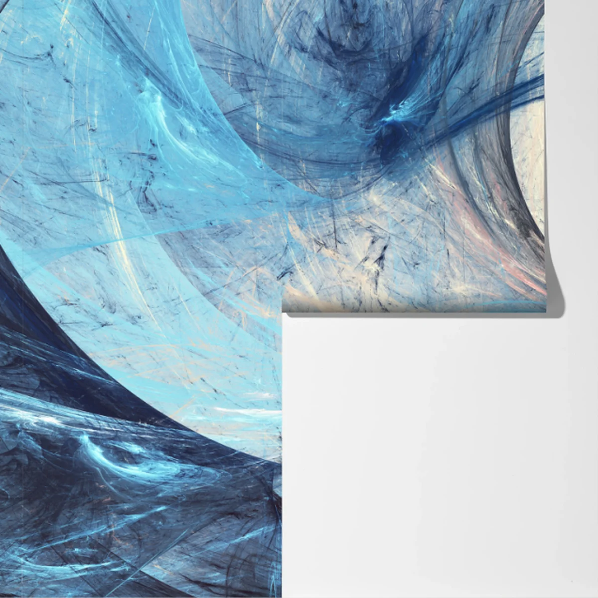 Fototapete blauer fraktalwirbel Fototapete blauer fraktalwirbel