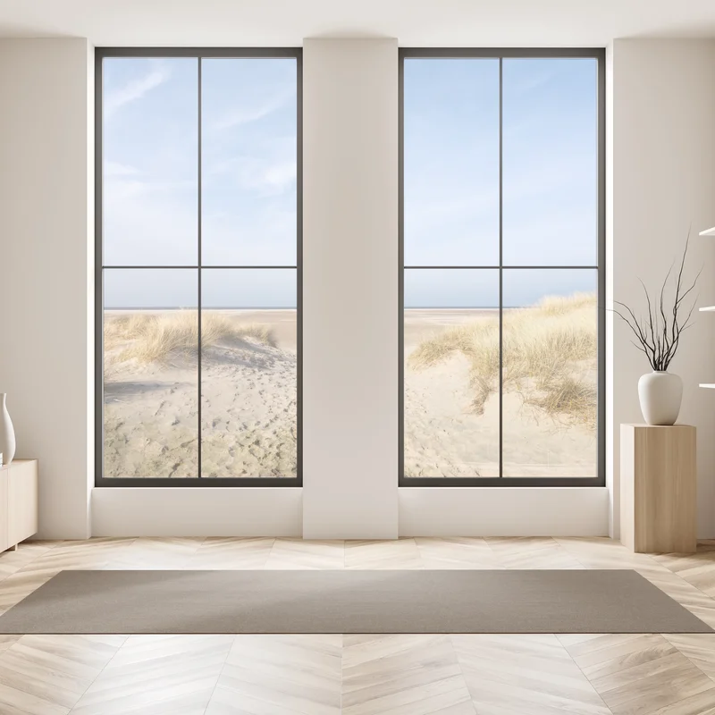 Fensteraufkleber ruhige dünen an der deutschen küste