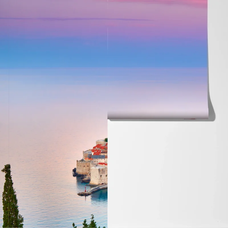 Fototapete Dubrovnik altstadt bei sonnenuntergang Fototapete Dubrovnik altstadt bei sonnenuntergang