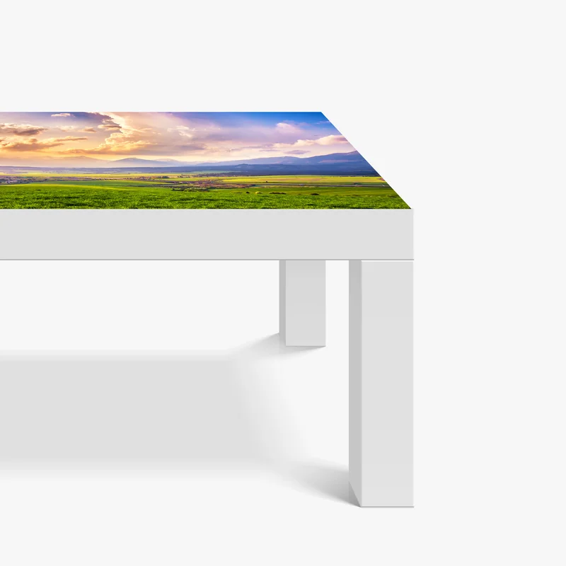 Tischaufkleber und Schreibtischaufkleber frühlingshafte panoramalandschaft der Tatra, Slowakei Tischaufkleber und Schreibtischaufkleber frühlingshafte panoramalandschaft der Tatra, Slowakei