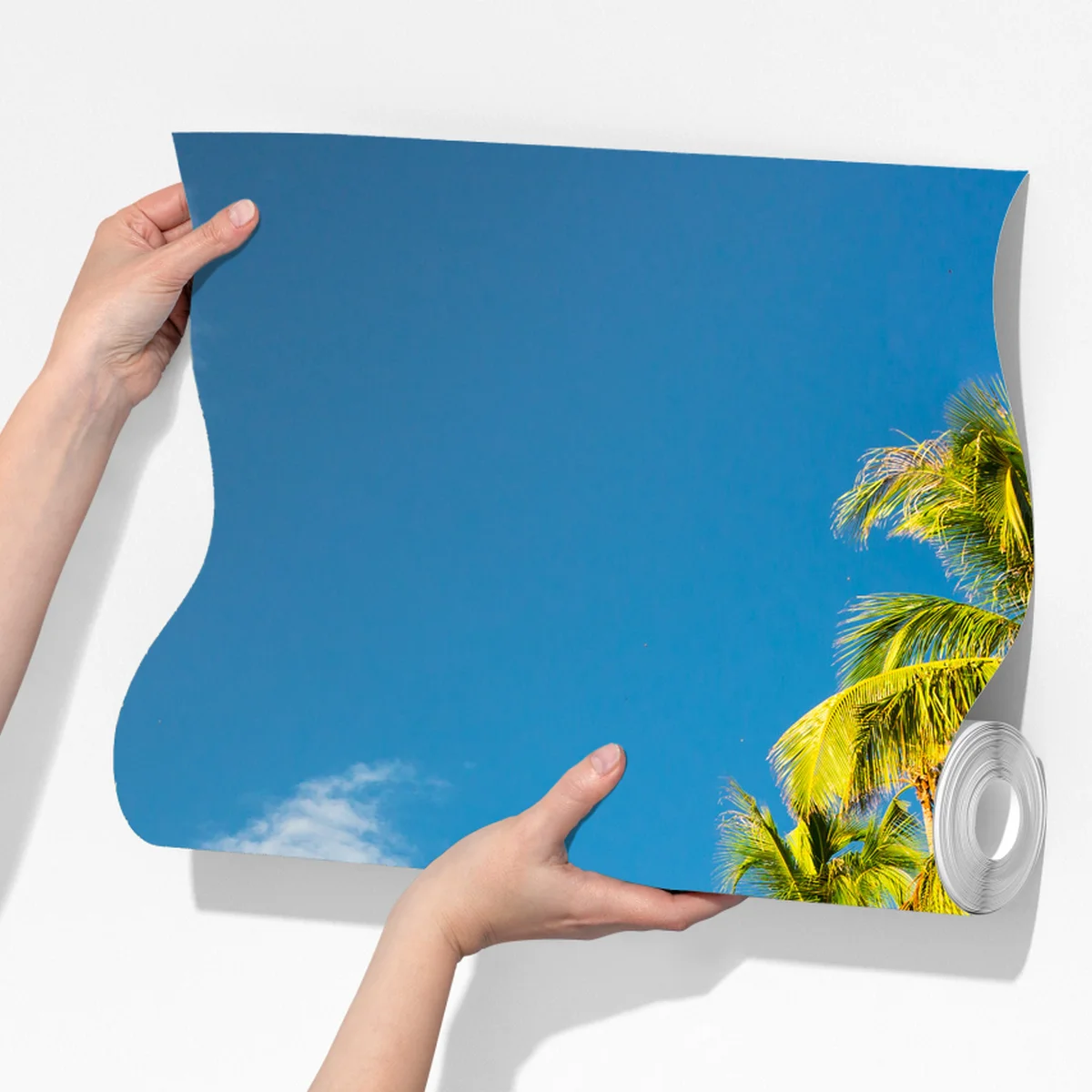 Fototapete goldener tropischer strand bei sonnenuntergang Fototapete goldener tropischer strand bei sonnenuntergang