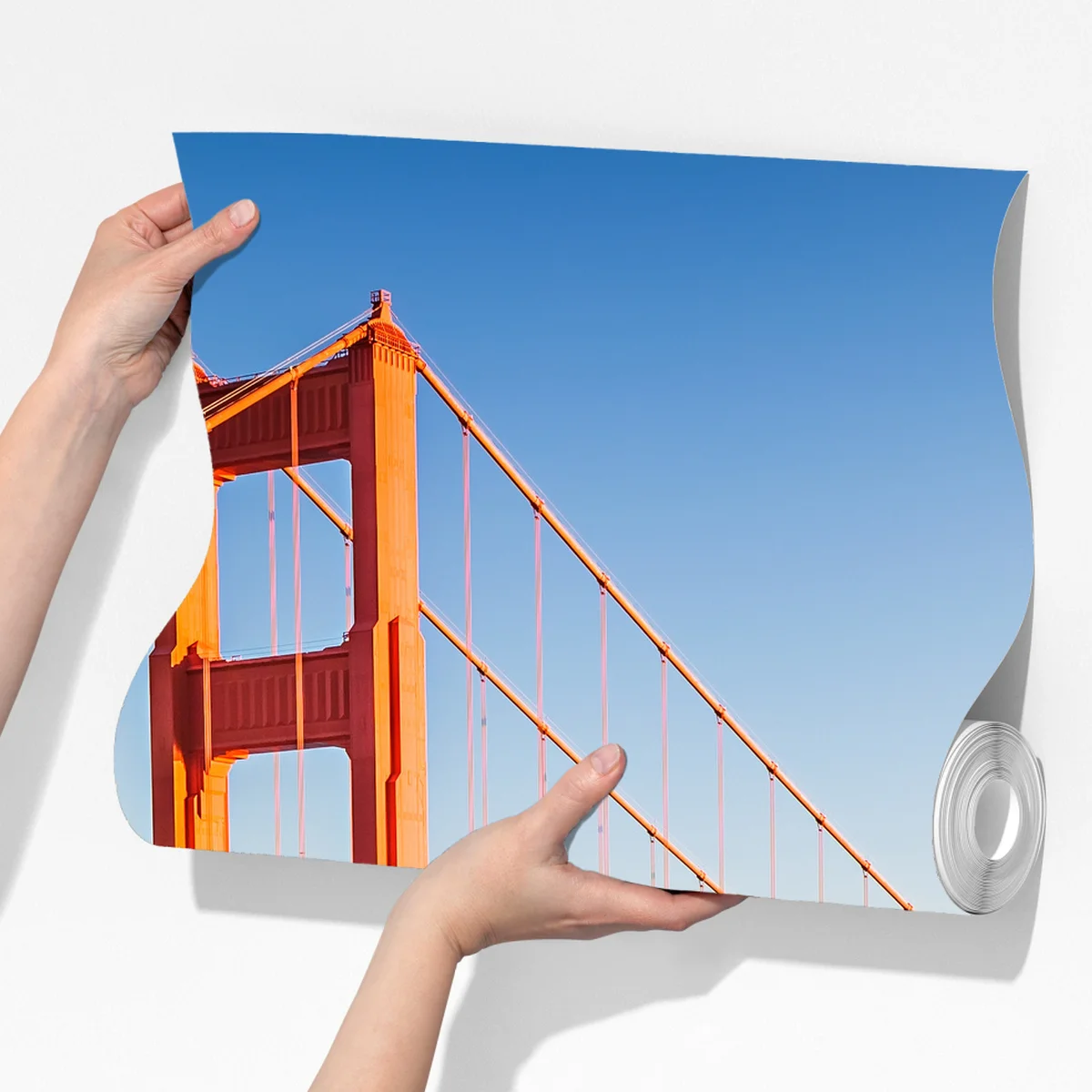 Fototapete panoramablick auf die Golden Gate Bridge Fototapete panoramablick auf die Golden Gate Bridge