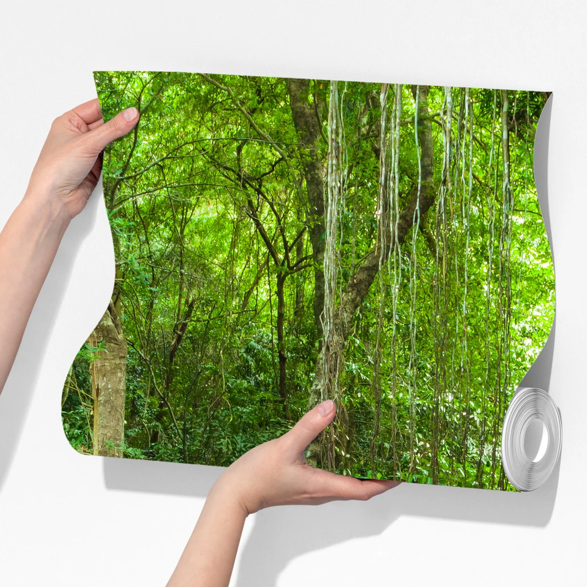 Fototapeta spokojne turkusowe baseny przy wodospadzie Erawan Fototapeta spokojne turkusowe baseny przy wodospadzie Erawan