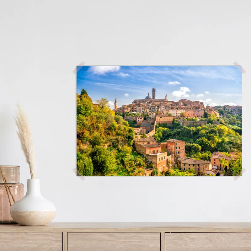 Poster Siena stadtpanorama, Italien Poster Siena stadtpanorama, Italien