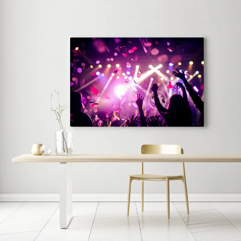 Leinwandbild Konfetti und Party • Leinwandbilder bei Wallnifity® Leinwandbild Konfetti und Party • Leinwandbilder bei Wallnifity®