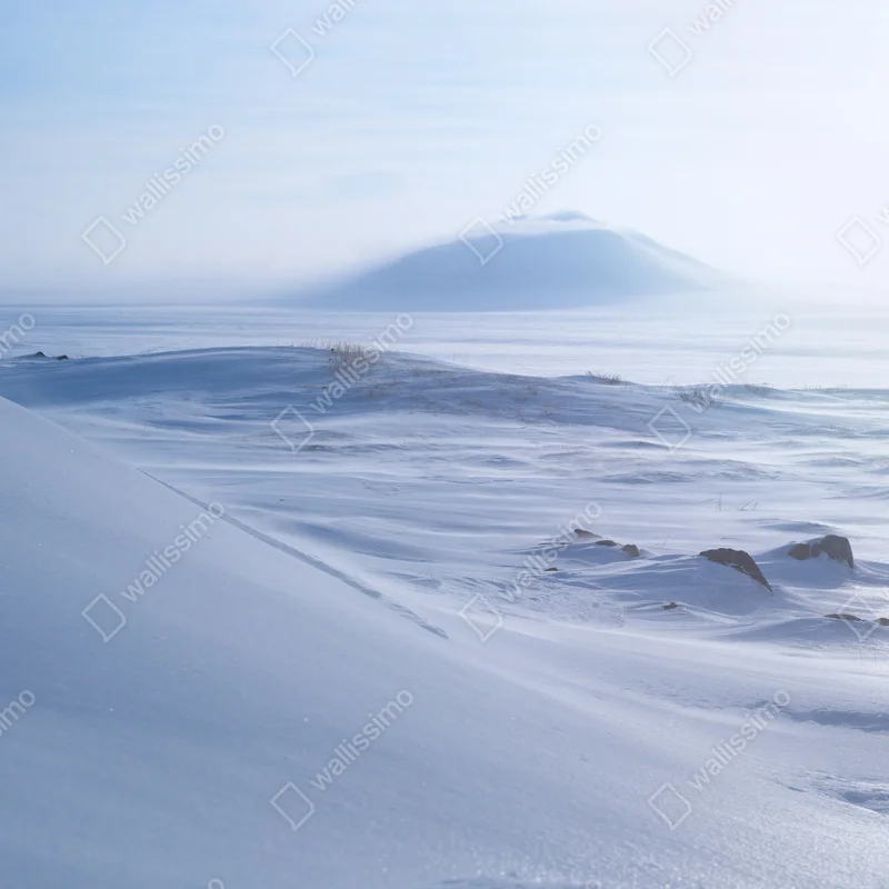 Leinwandbild arktische ruhe in Tschukotka Leinwandbild arktische ruhe in Tschukotka