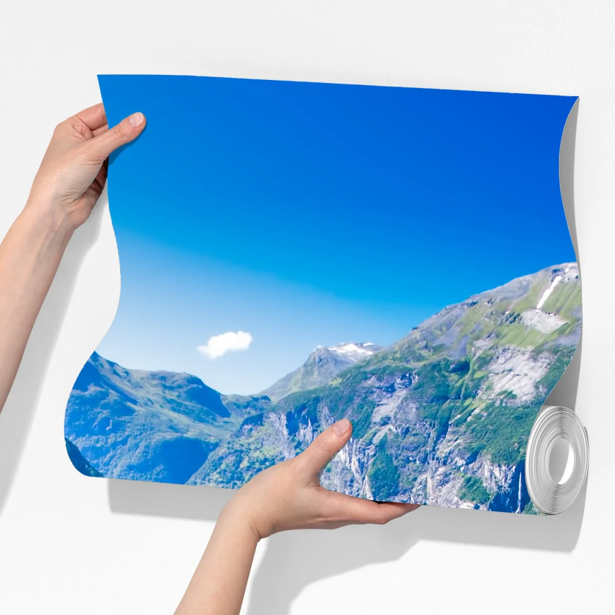 Fototapete Geirangerfjord bergpanorama Fototapete Geirangerfjord bergpanorama