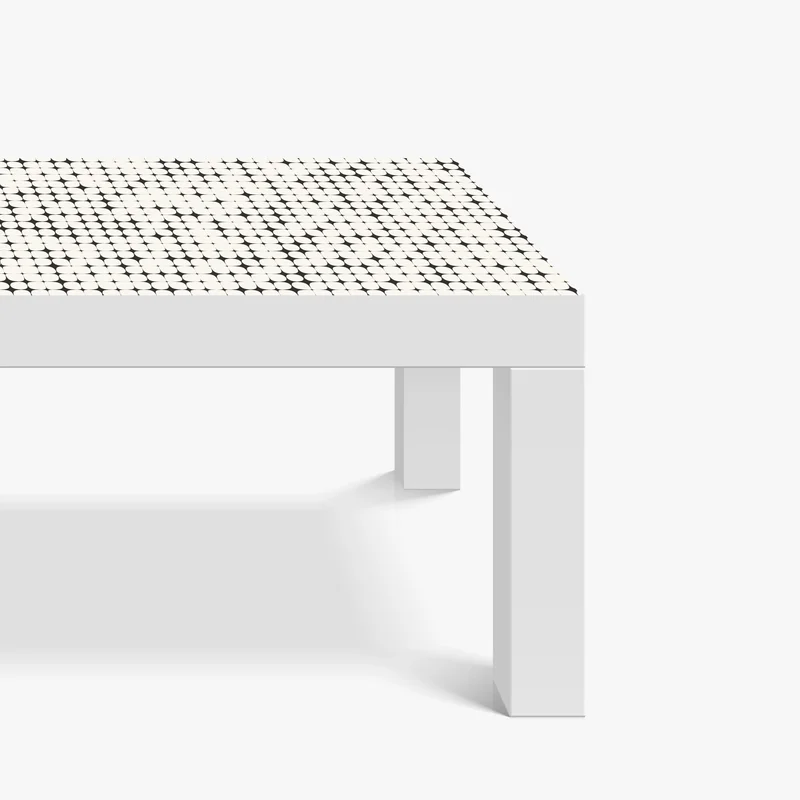 Tischaufkleber und Schreibtischaufkleber monochromes geometrisches punktmuster Tischaufkleber und Schreibtischaufkleber monochromes geometrisches punktmuster