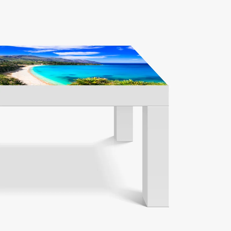 Tischaufkleber und Schreibtischaufkleber türkisstrand küstenlandschaft Tischaufkleber und Schreibtischaufkleber türkisstrand küstenlandschaft