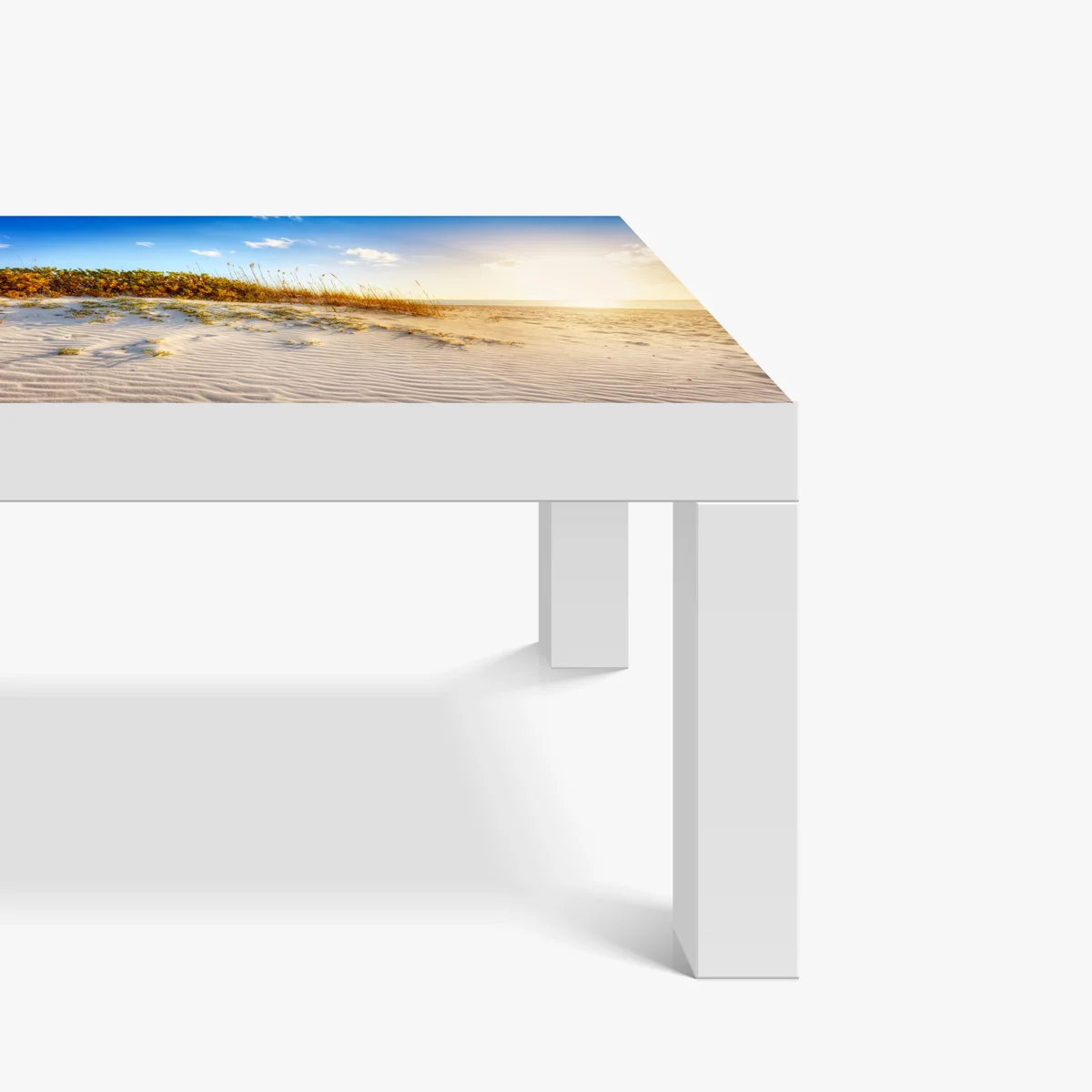 Tischaufkleber und Schreibtischaufkleber sonnenuntergang über sanddünen von Grace Bay Tischaufkleber und Schreibtischaufkleber sonnenuntergang über sanddünen von Grace Bay