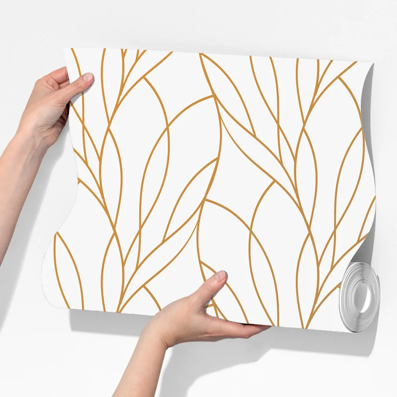 Fototapete goldenes blattmuster auf weißem hintergrund Fototapete goldenes blattmuster auf weißem hintergrund