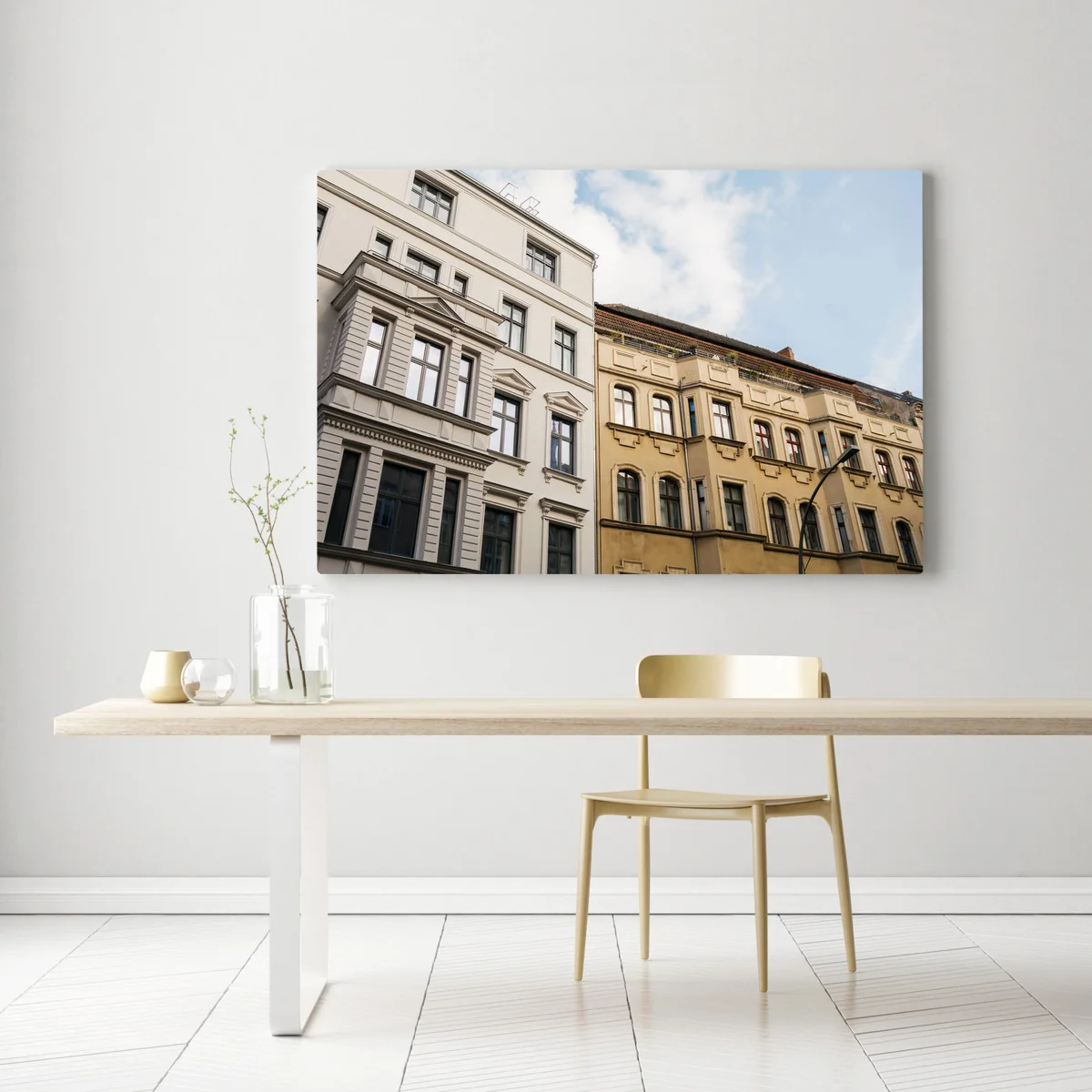 Leinwandbild schöne wohnhäuser in berlin, mitte • Leinwandbilder bei Wallnifity® Leinwandbild schöne wohnhäuser in berlin, mitte • Leinwandbilder bei Wallnifity®