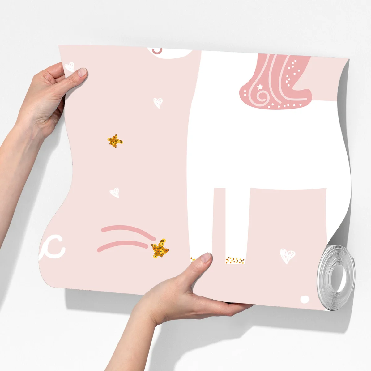 Fototapete magisches rosa einhornmuster Fototapete magisches rosa einhornmuster